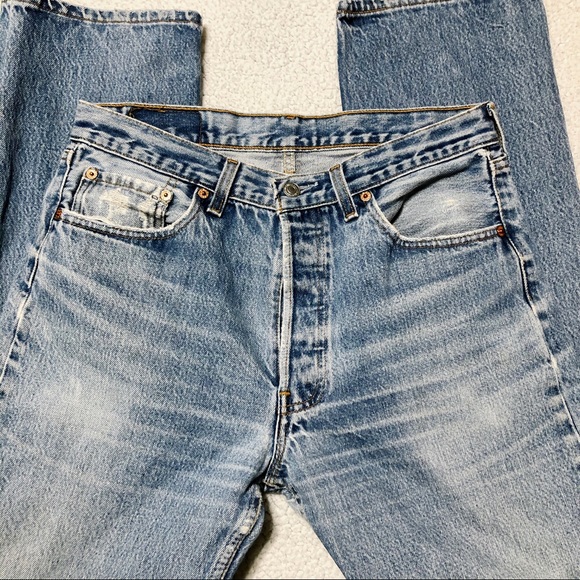 Levi's Other - Vintage Men’s 501s Button Fly Distressed